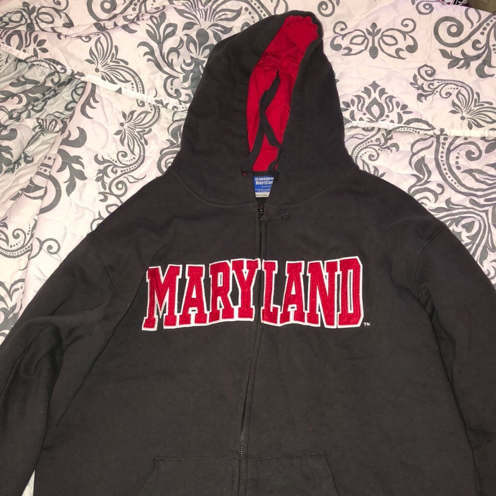 Maryland zip up hoodie